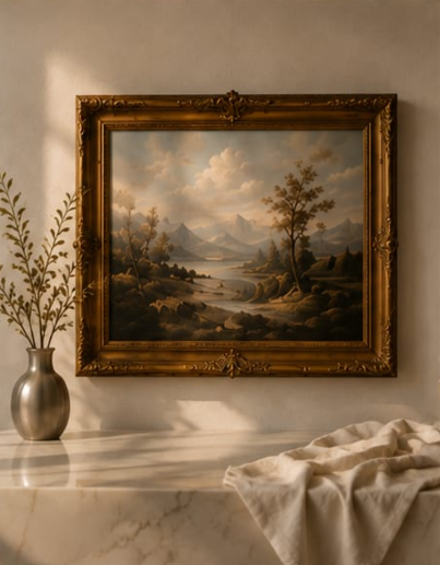 Vintage Landscape Art